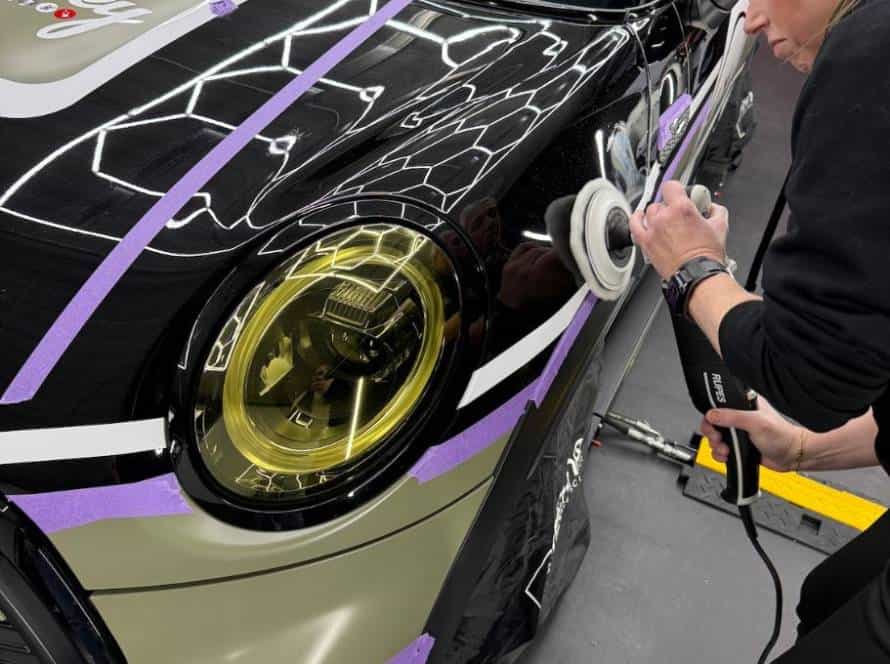 Polijsten Mini Cooper