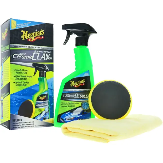 Meguiar's Hybrid Ceramic Synthetic Clay Kit