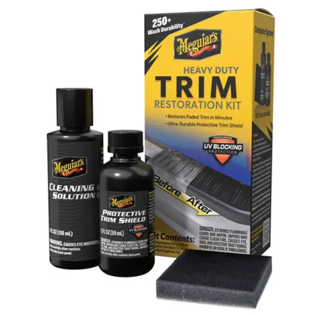 MEGUIAR’S HEAVY DUTY TRIM RESTORATION KIT