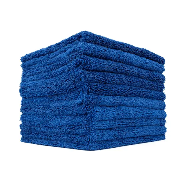 The Rag Company Creature Edgeless Microvezel doek Koningsblauw 10 Stuks