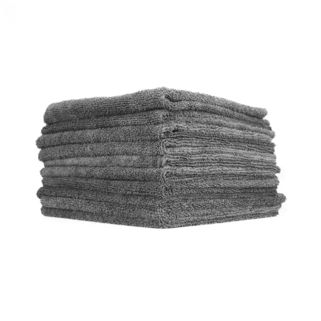 The Rag Company Edgeless 365 Premium Microfiber Terry Detailing doek Grijs 10 stuks Interieurdoek