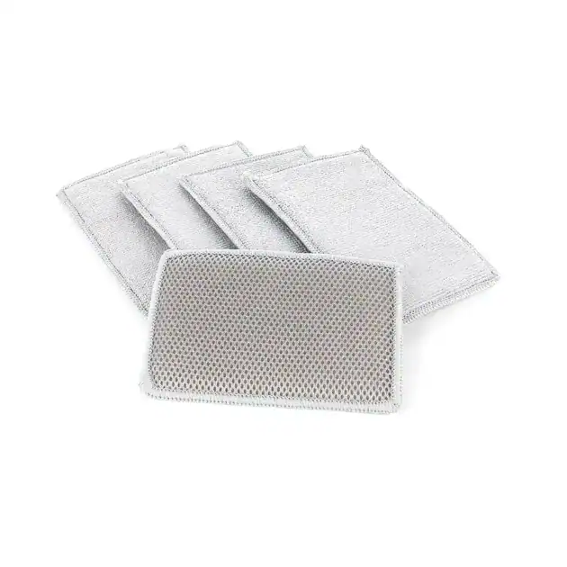 The Rag Company Bug Scrubber Pad - 5-pack Grijs