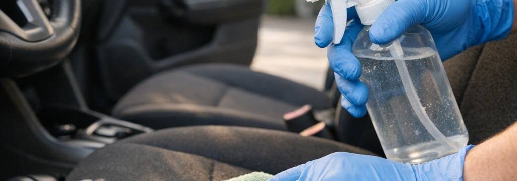 Schimmel in auto verwijderen zelf