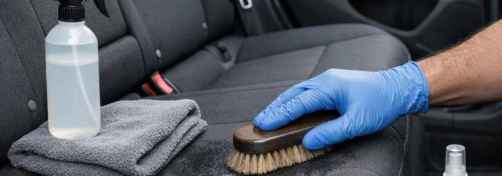 Braaksel verwijderen auto zelf: zo pak je vlekken en braaklucht aan