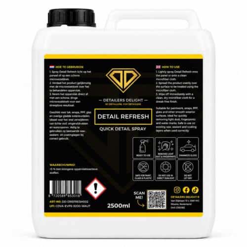 DETAILERS DELIGHT DETAIL REFRESH – QUICK DETAIL SPRAY 2.5L