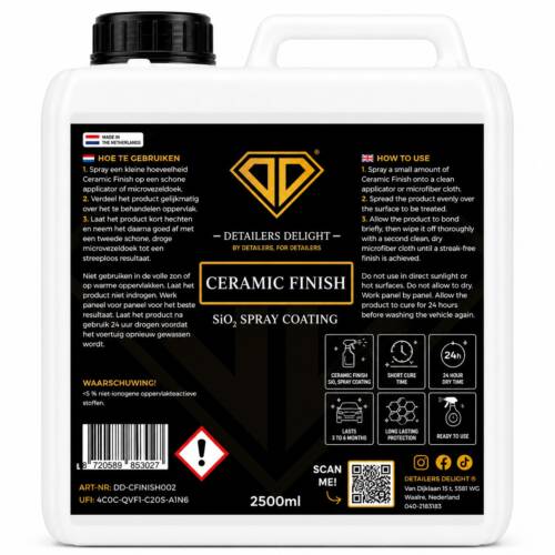 DETAILERS DELIGHT CERAMIC FINISH