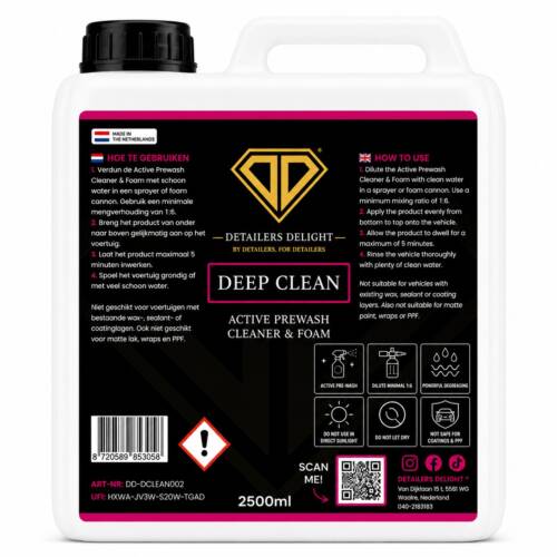 DETAILERS DELIGHT DEEP CLEAN 2.5Liter