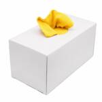 Hartley DISPENSER DOOS 50 X MICROVEZELDOEKEN GEEL 38 X 38 CM