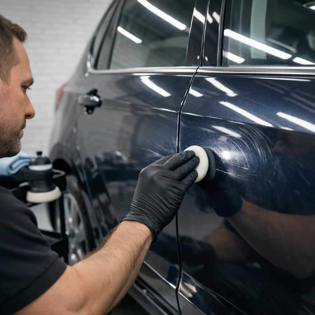Kleine krasjes auto verwijderen