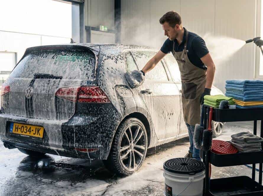 Auto poetsen: zo pak je interieur en exterieur goed aan